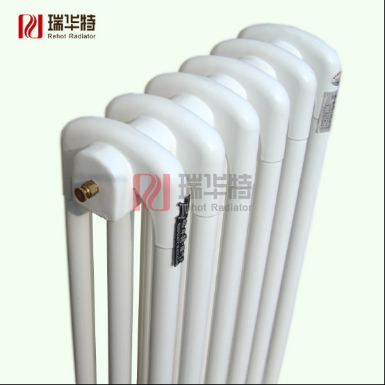 蒸汽暖气片系列 钢三柱散热器安装图