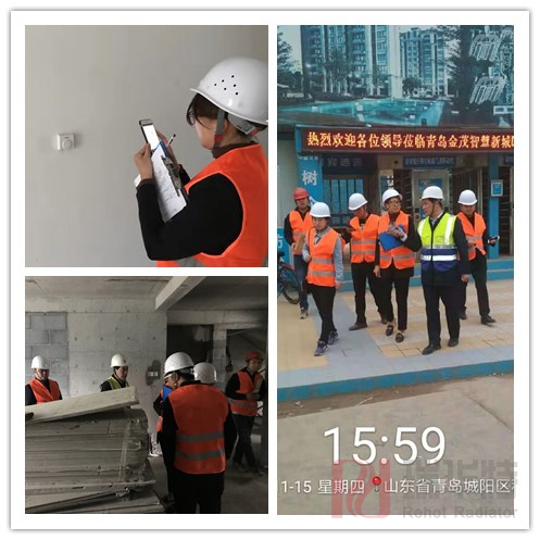 瑞华特暖气片地暖安装施工现场价格报价之区分